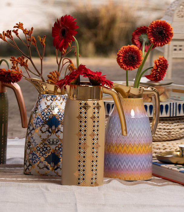 Geo Beige Thermos