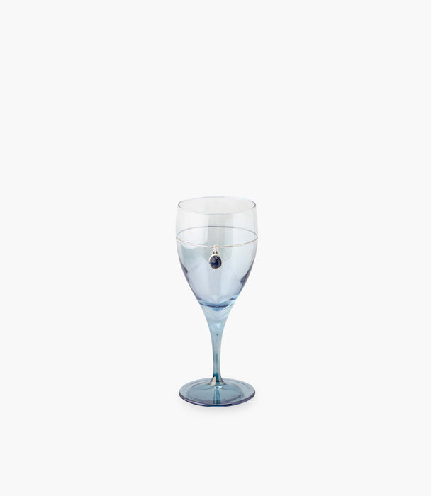 Eleia Goblet In Blue, Set of 6