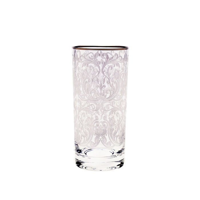 Embroidery Silver S/6 Long Drink 350Ml