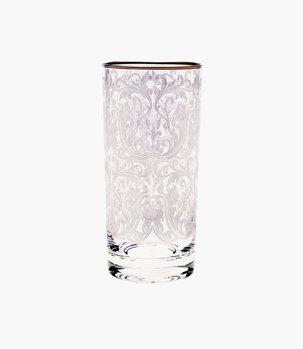Embroidery Silver Long Drink 350mL S/6