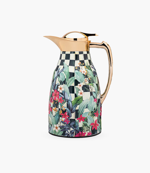 Scultura Flower 1L Thermos Gold