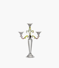 Canvas Candelabras Crystal 3 Arms 39x39x54cm - Roomours