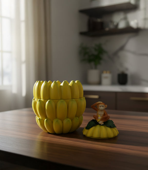 Magic World Monkey Banana Storage Vase 28*21*42cm