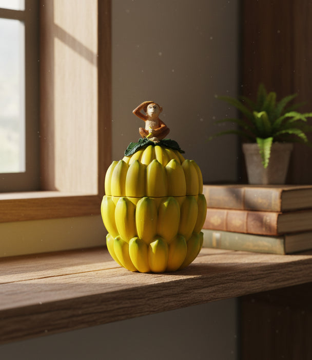 Magic World Monkey Banana Storage Vase 28*21*42cm