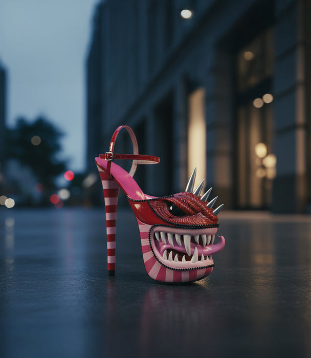 Monster Shoe, 21.8X8.6X23Cm