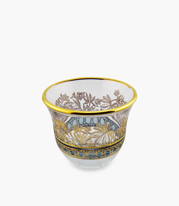 Renaissance Blue Gawa Cup, Set of 6