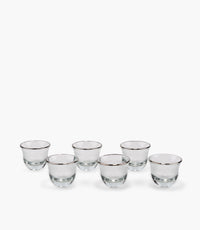 Luxe Platinum Gawa Cup, Set of 6