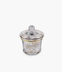 Oasis Palm Gold Sugar Bowl