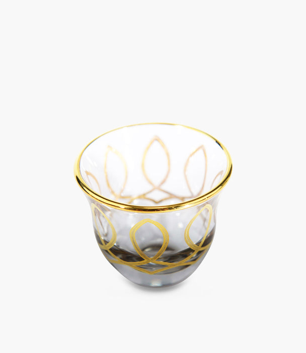 Victorian Gold Gawa Cup, Set of 6