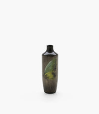 Butterly Handpainted Vase - Paulownia Wood - D10xH28