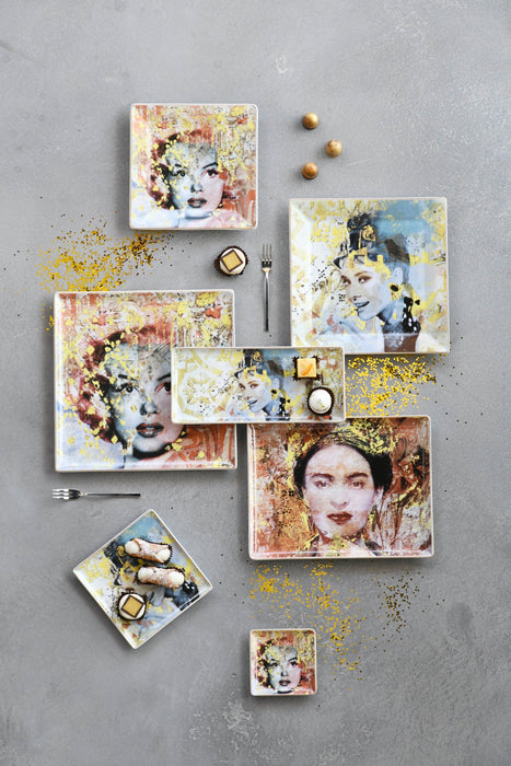 طبق كيك بورسلين بقطر ٣٢٫٥ سم من مجموعة "مموريز"- فريدا