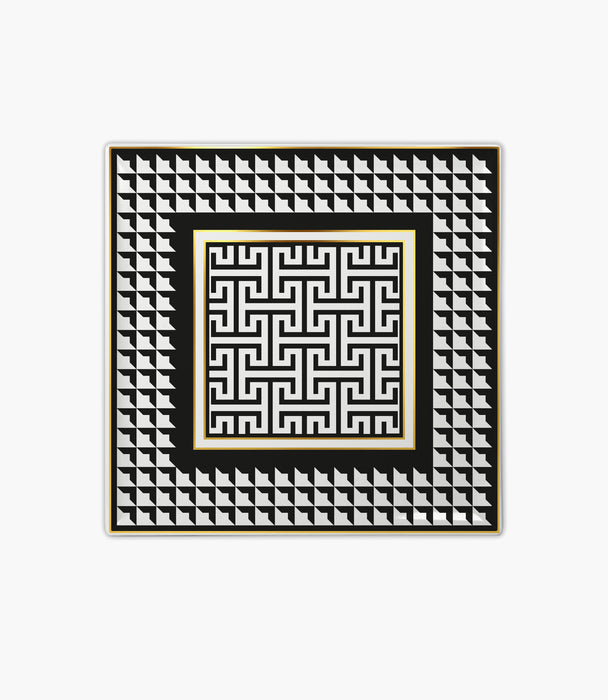 صينية بورسلين مربعة مقاس ٣٠٫٥ x ٣٠٫٥سم من مجموعة "اوبتيكال"