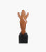 Horse Small Sculpture Polyresin Orange 67×18 Cm - Roomours