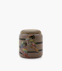 Amazonia Vase Porcelain Blue & Beige 30*26 cm - Roomours