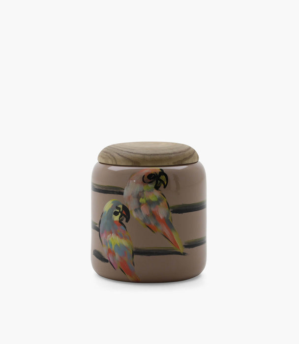 Amazonia Vase Porcelain Blue & Beige 30*26 cm - Roomours