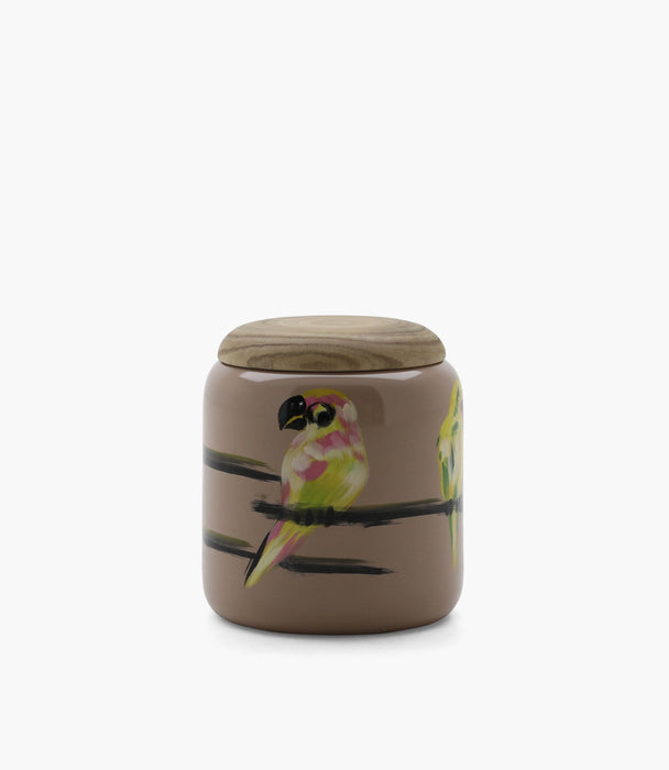 Amazonia Vase Porcelain Blue & Beige 30*26 cm - Roomours