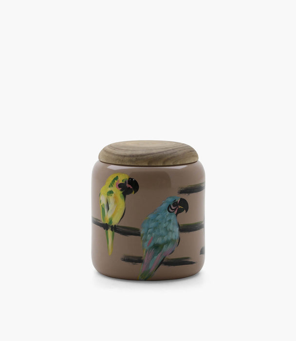 Amazonia Vase Porcelain Blue & Beige 30*26 cm - Roomours