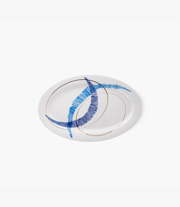 Sharq Oval Platter 36cm