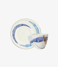 Sharq Esspresso cup with saucer / 6pcs set