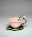 Ceramic Hibiscus cup & saucer w/spoon H 7.0CM - Roomours