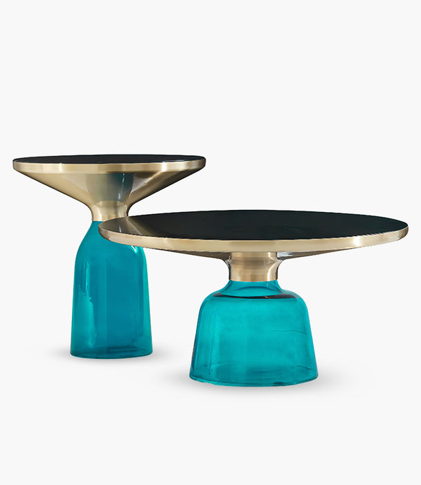 طاولة جانبية من مجموعة "اندريا"- أخضر