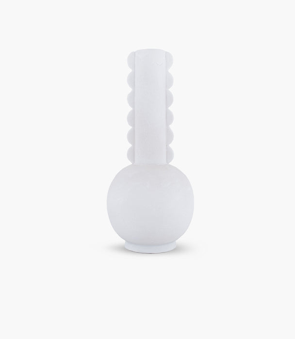 Marco Ivory Round Base Vase