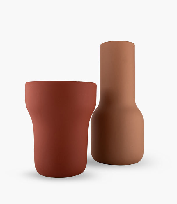 Martine Small Vase - Red