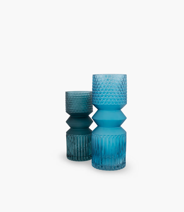 Hollein Large Vase - Blue