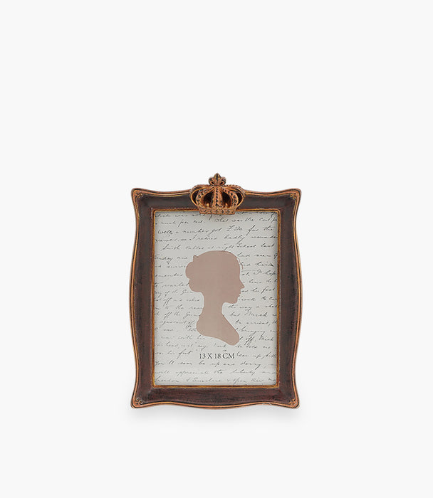 إطار صور كيمبرلي بولي ريزن بني داكن - 13×18سم