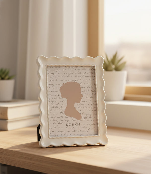 Kimberly White Photo Frame 13*18cm