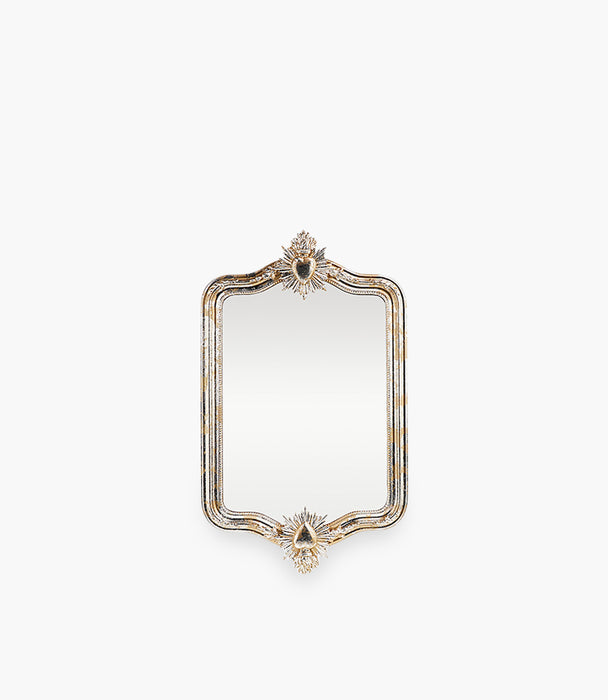 مرآة كيمبرلي بولي ريزن فضية