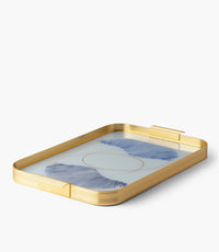 Sharq Aluminum Frame Tray 54.5*34*4Cm