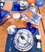 Peony Blue 4 Persons Dinner Set 20 Pcs - Roomours