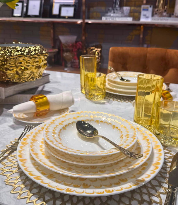 Pattern Play Pot Marigold 4 Persons Dinner Set 20 Pcs