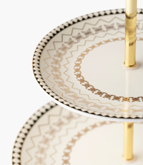 Marayah Pearl 2 Tier Cake Stand