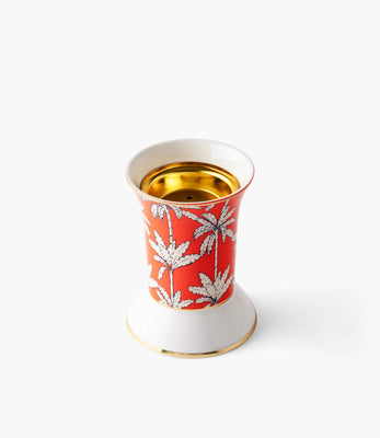 Orange Palm Incense Burner