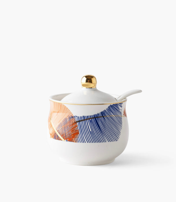 Sharq Sugar Bowl w/ Spoon