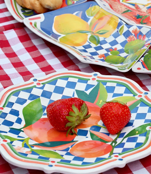 Dolce Vita Dessert Plate Oranges Ø22cm