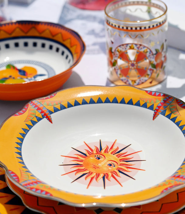 Dolce Vita Soup Plate Sun Ø23cm