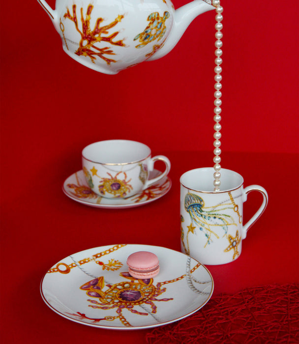 Portofino Dessert Plate -Porcelain Dia21cm