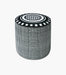 Optical Velvet Pouf - Roomours