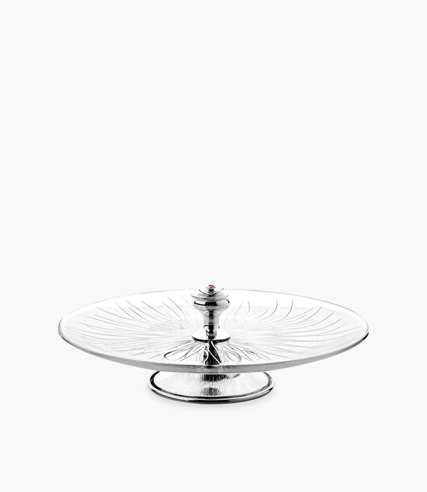 Petra Cheese Plate R:33cm H:9cm