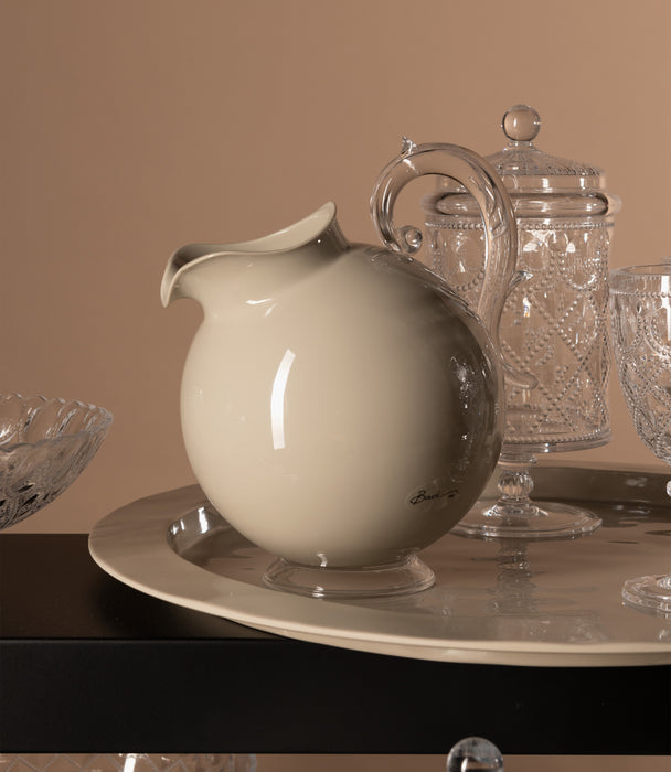 Joke Table & Kitchen Taupe Round Tray 51cm