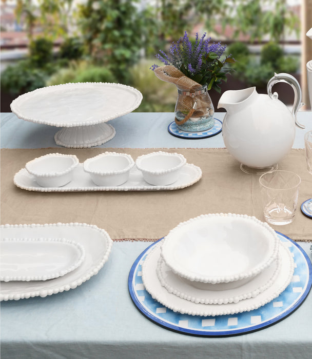 Joke Table & Kitchen Melamine Oval Serving Plate 44.5x13.5Cm