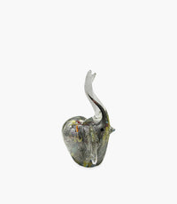 Elephant Glass Sculpture 10.5×9×17 cm