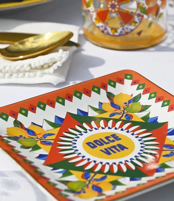 Dolce Vita Mini Tray 15*15cm