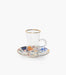 Kiara Blue Flower Tea set for 6 People/ 12 Pieces - Roomours