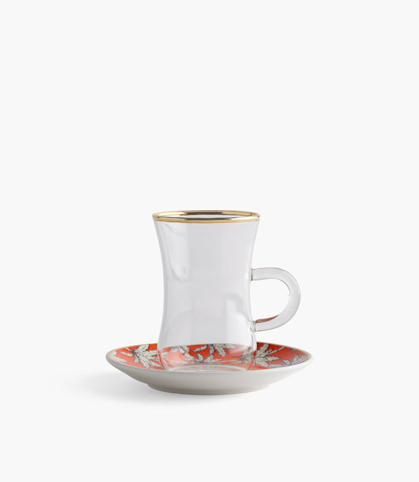 Orange Palm Tea & Coffee Bundles 17 Pcs