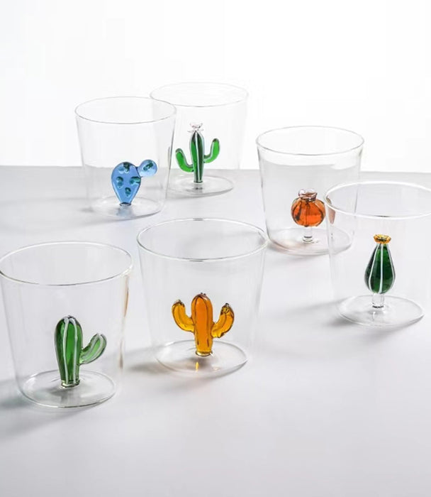 Cactus Blue Clear Dof 8.5*8.5*8.5cm