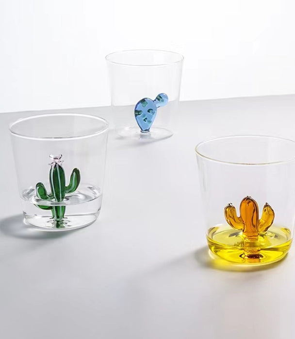 Cactus Blue Clear Dof 8.5*8.5*8.5cm